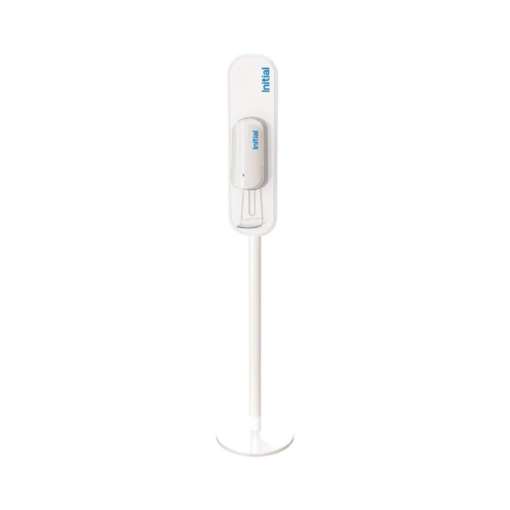 Mobile Hand Sanitiser Stand on white background