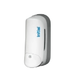 Manual hand sanitiser white side