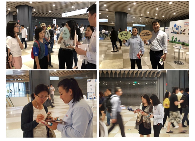 On June 6, 2019, the 3rd World Pest Day, in addition to participating in events held in Tianjin and Shenyang with CPCA and CDC, Rentokil Initial China took the initiative to promote pest knowledge in the landmark of Shanghai, Shanghai Tower.